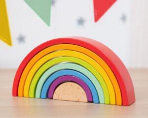 Lavinamasis žaislas „Vaivorykštė“